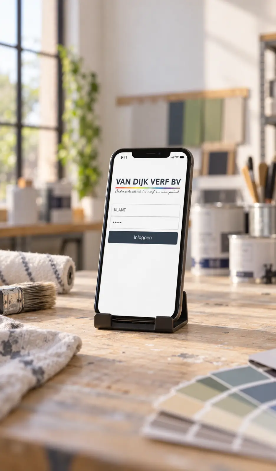 Bestelapp Van Dijk Verf
